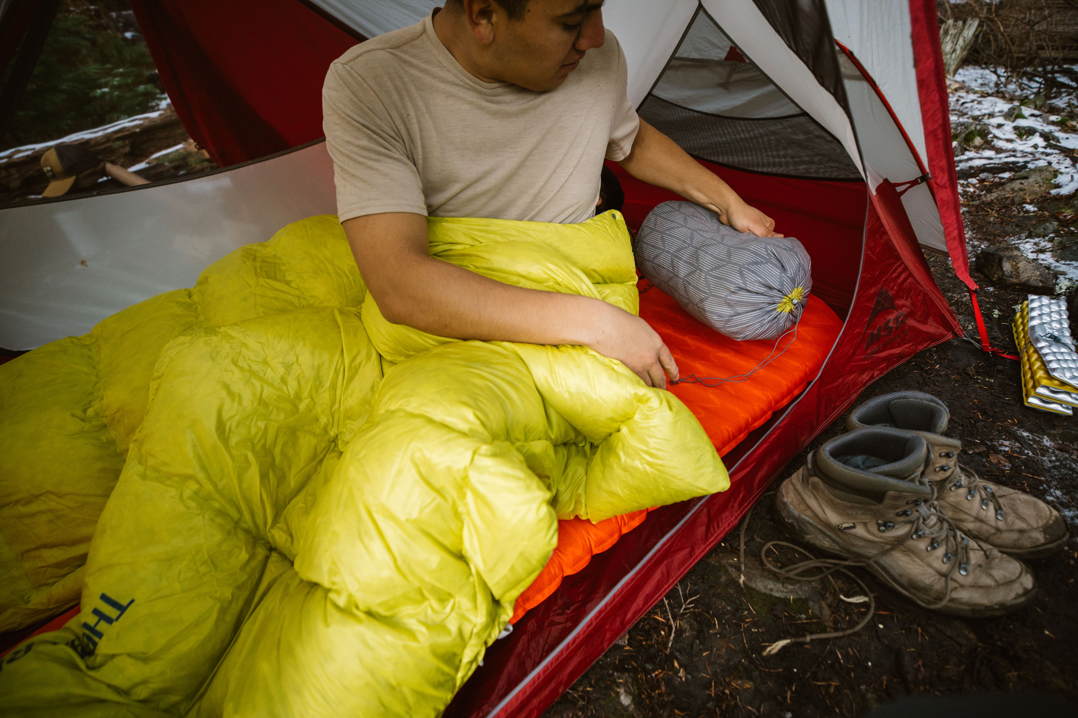 camping sleeping bag mats